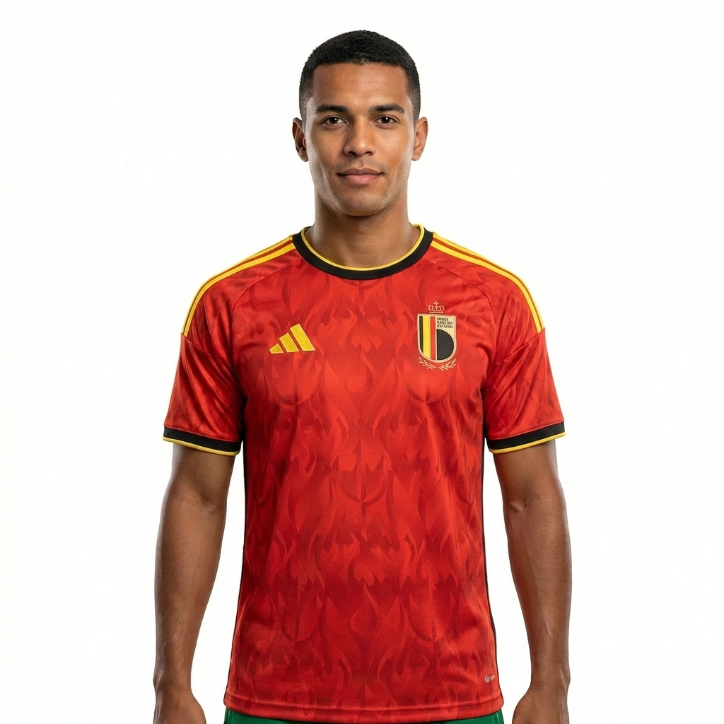 2025/26 Belgium Home Jersey