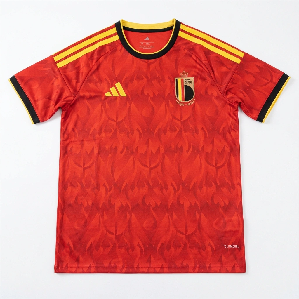 2025/26 Belgium Home Jersey