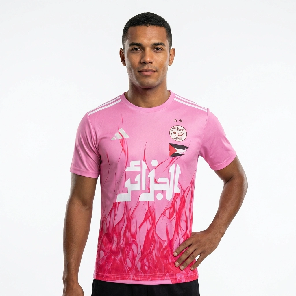 2025/26 Algeria Training Kit Pink S-2XL