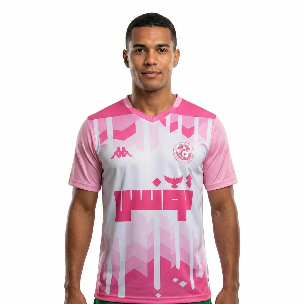 2025/26 Tunisia Training Kit Pink