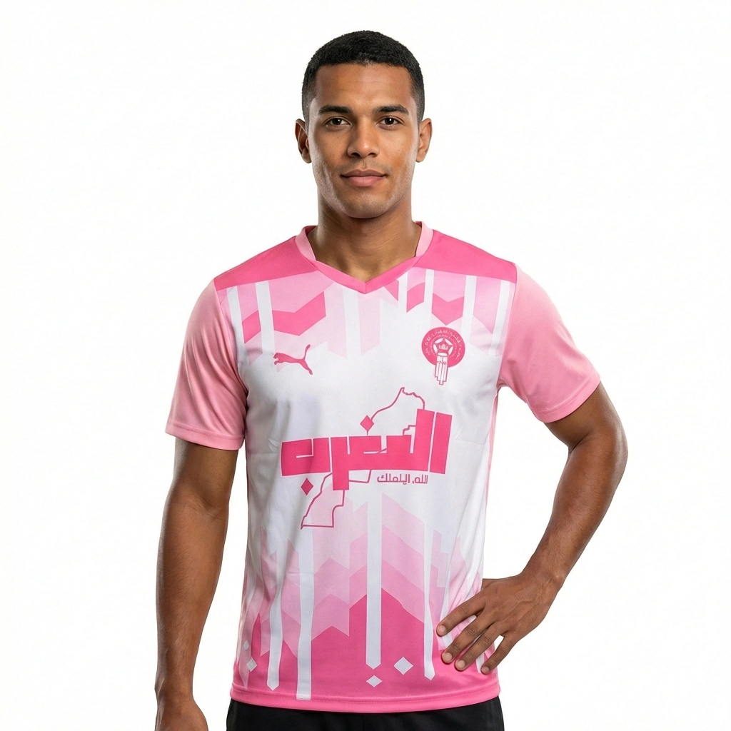 2025/26 Morocco Training Kit Pink S-2XL