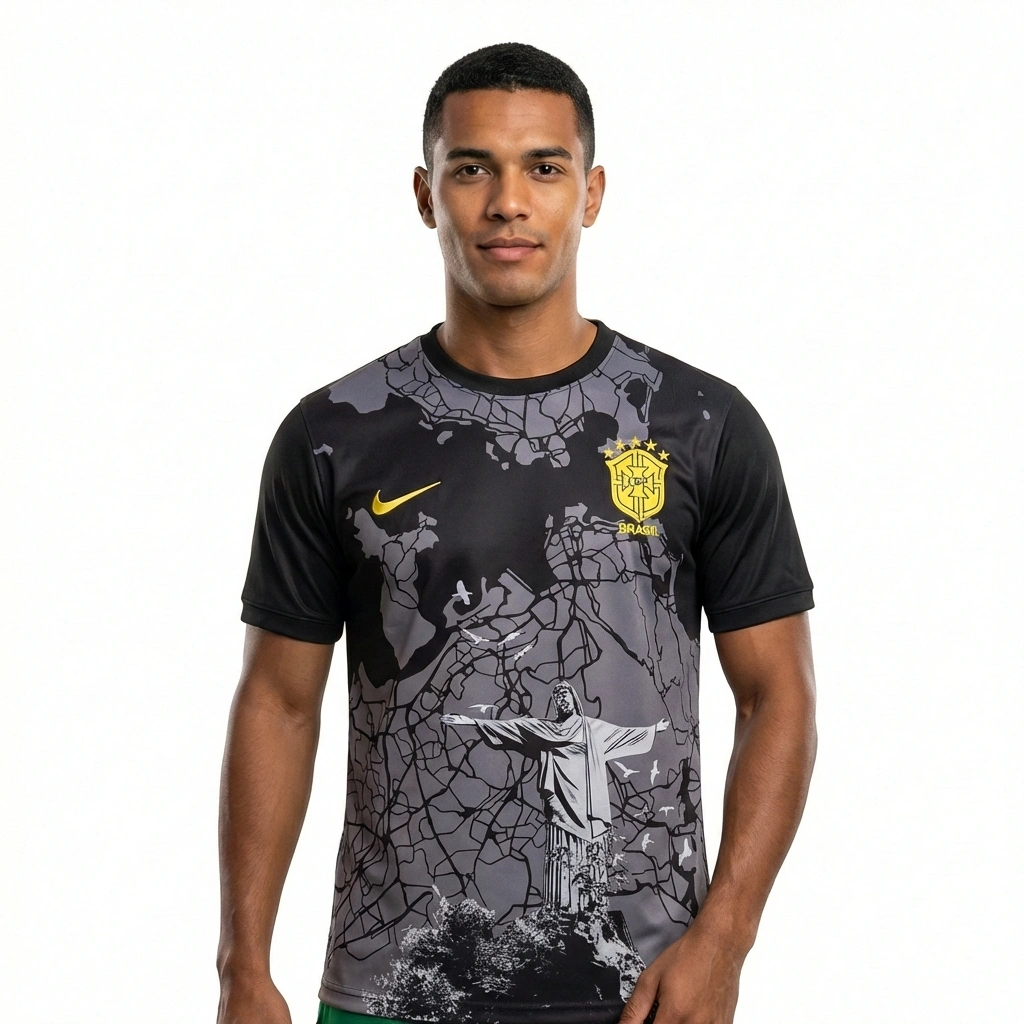 2025/26 Brazil Goalkeeper Training Jersey