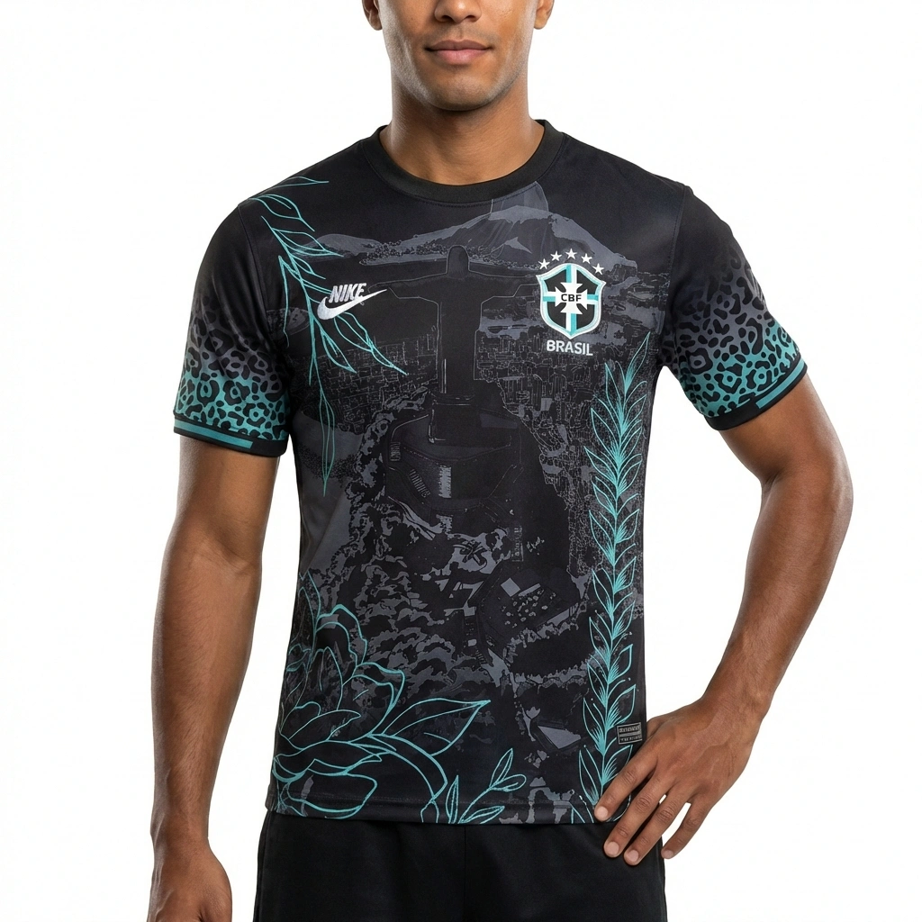 2025/26 Brazil Special Goalkeeper Training Jersey