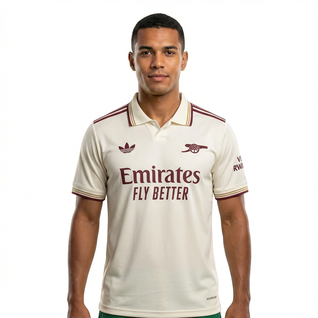 2025/26 Arsenal Away Jersey White S-4XL