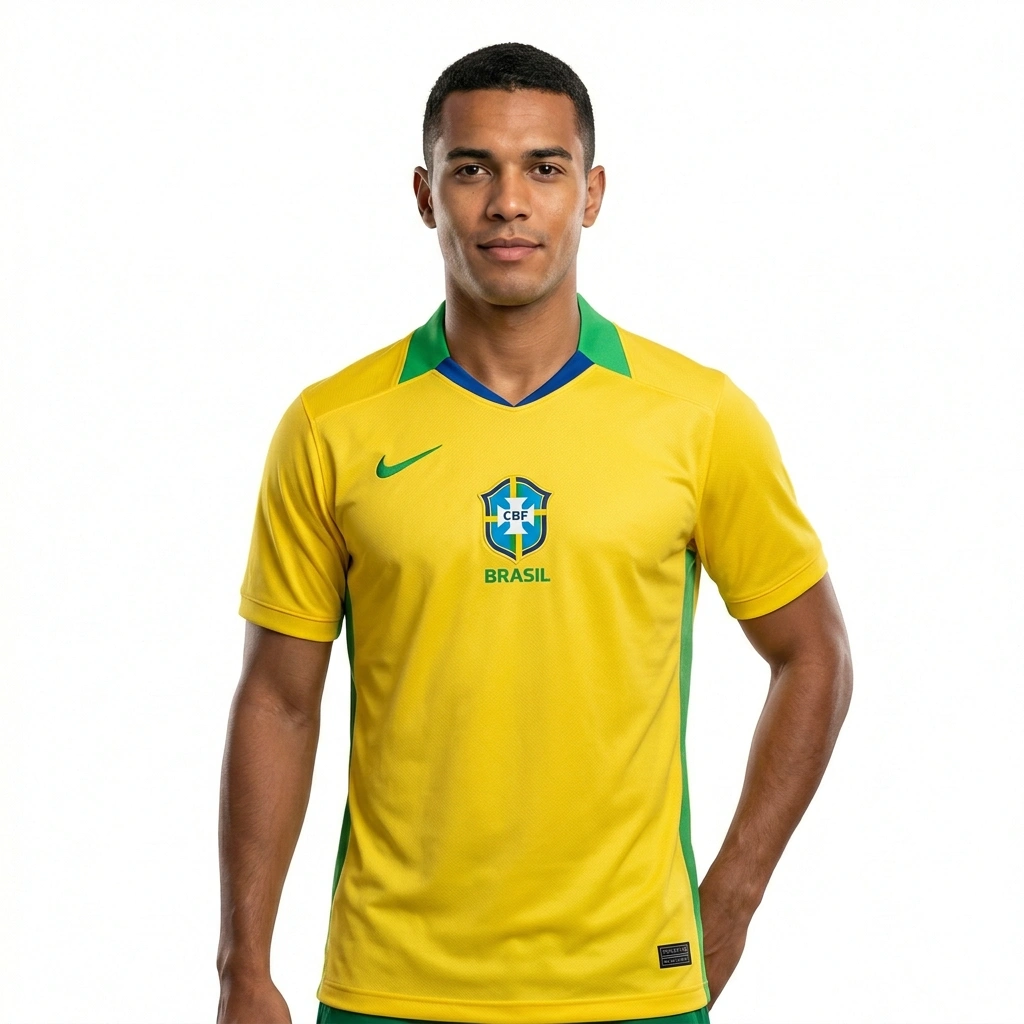 2025/26 Brazil Home Jersey S-2XL