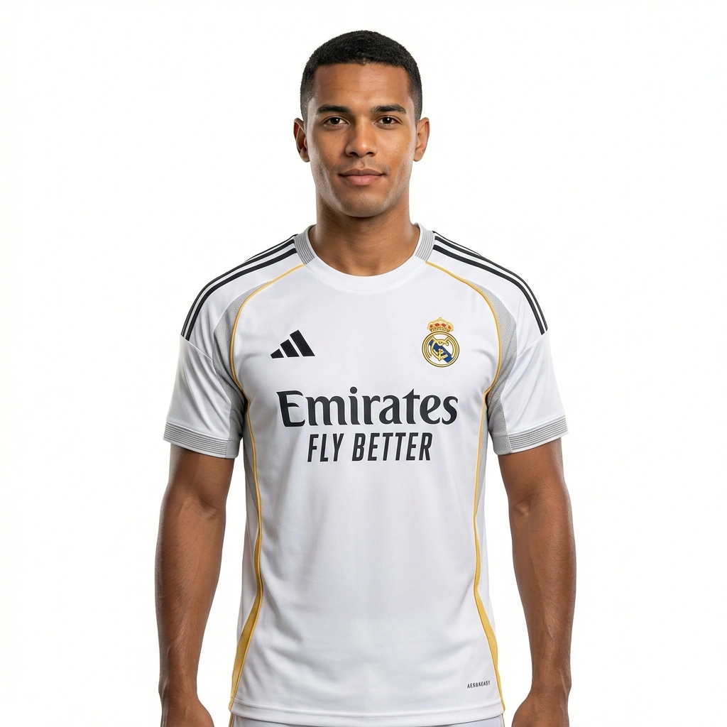 2025/26 Real Madrid Home Jersey