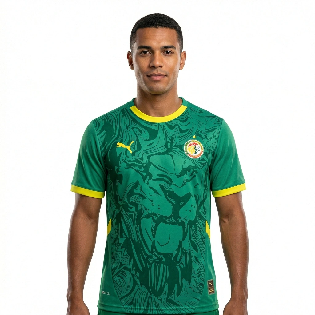 2025/26 Senegal Away Jersey Green S-2XL