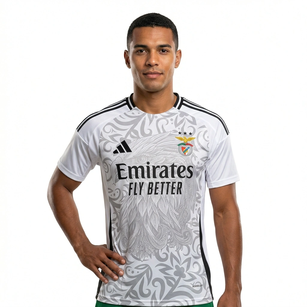 2024/25 Benfica League White Goalkeeper Jersey S-4XL