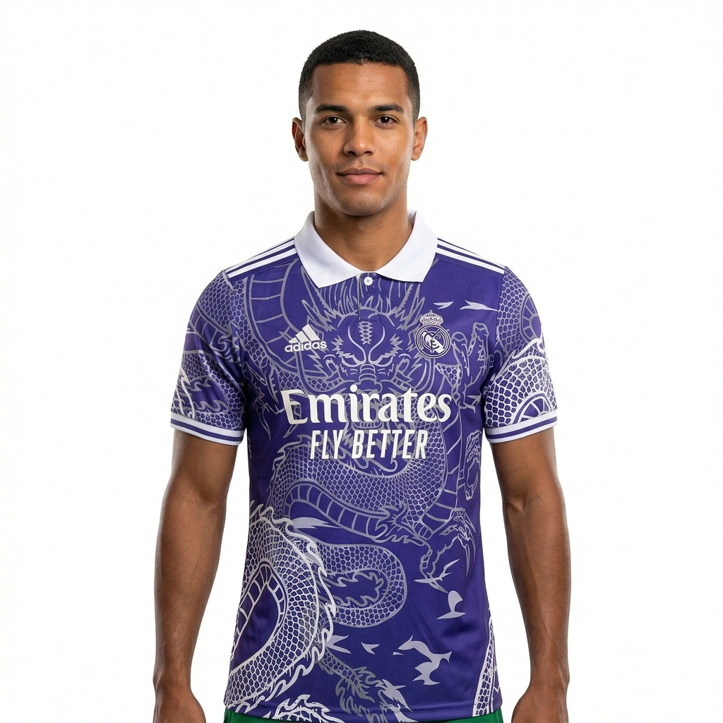 2024/25 Real Madrid Home Jersey Purple