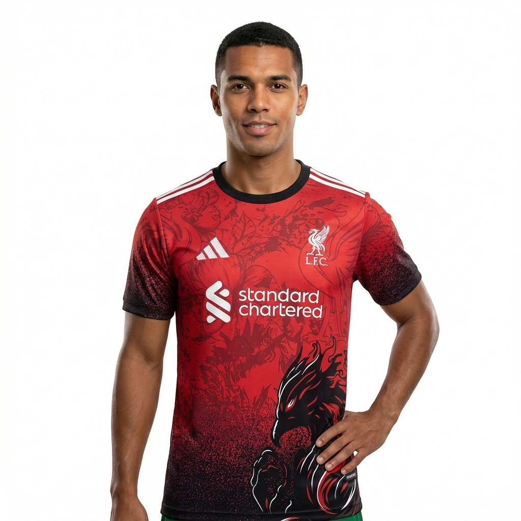 2025/26 Liverpool Phoenix Red Goalkeeper Training Kit