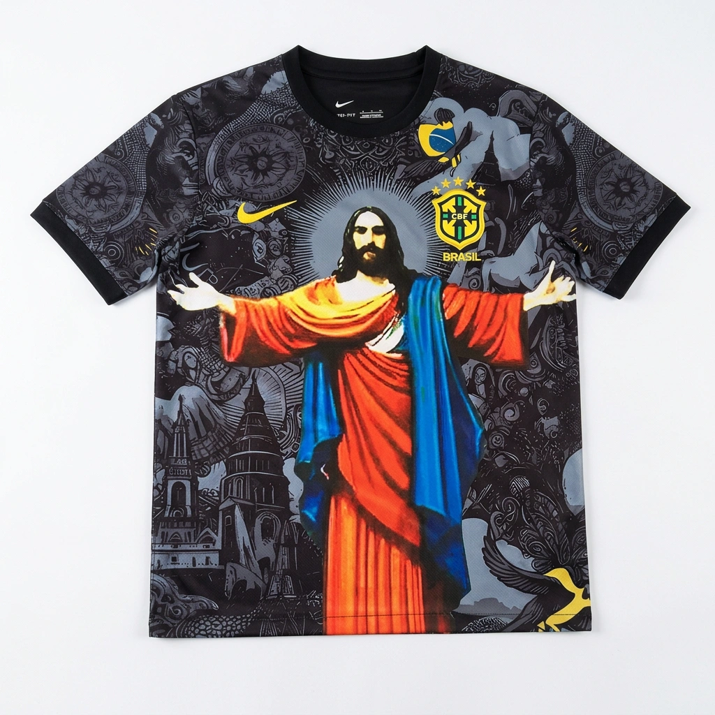 2025/26 Brazil Jesus Goalkeeper Training Jersey