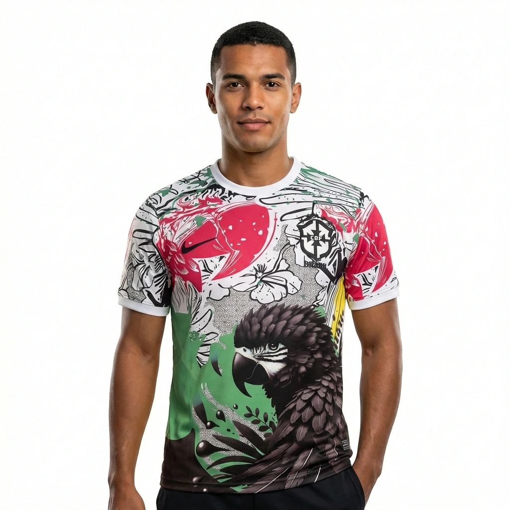 2025/26 Brazil Special Goalkeeper Training Jersey