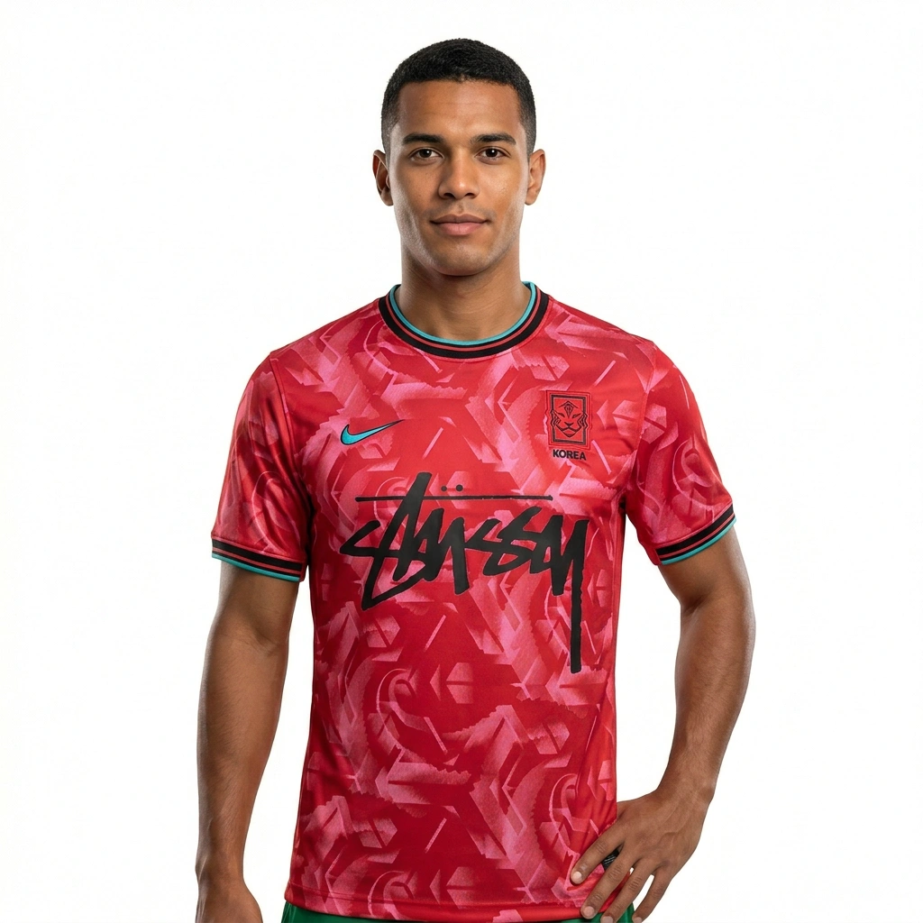 Korea x Stussy Special Edition Football Jersey