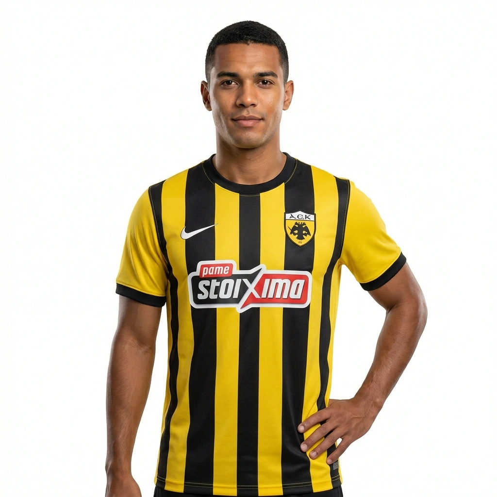 2025/26 AEK Athens Home Jersey